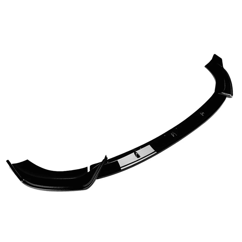 Front Bumper Splitter Spoiler Lip For Mercedes Benz E Class W214 2024+ Black
