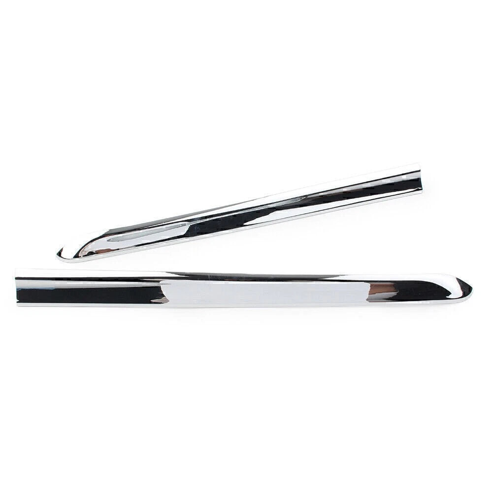 2x Chrome Left & Right Saddlebag Moulding For Honda Goldwing GL1800 2001-2011 02