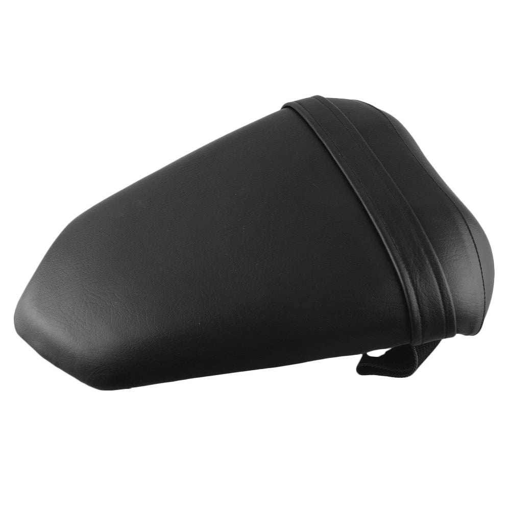 1× Racing Bike Rear Pillion Seat Cushion Cover Black For Yamaha YZF-R1 2007-2008
