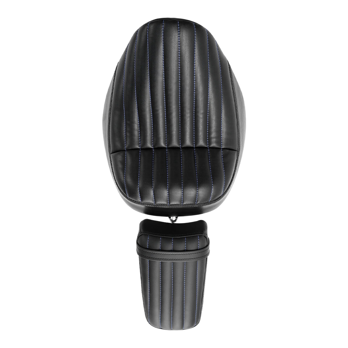 Rider Driver & Passenger Seats Fit For Harley Softail Street Bob 2018-2024 Black