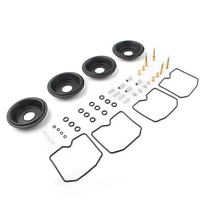 4SETS For Suzuki GSF600 S BANDIT Carburetor Rebuild Kit Vacuum Diaphragm US