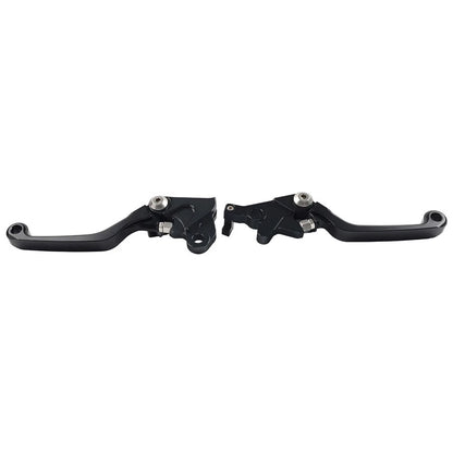 Pair Pivot Brake Clutch Levers For Kawasaki KLX 300SM KLX 250/S/SF KLX150L Black