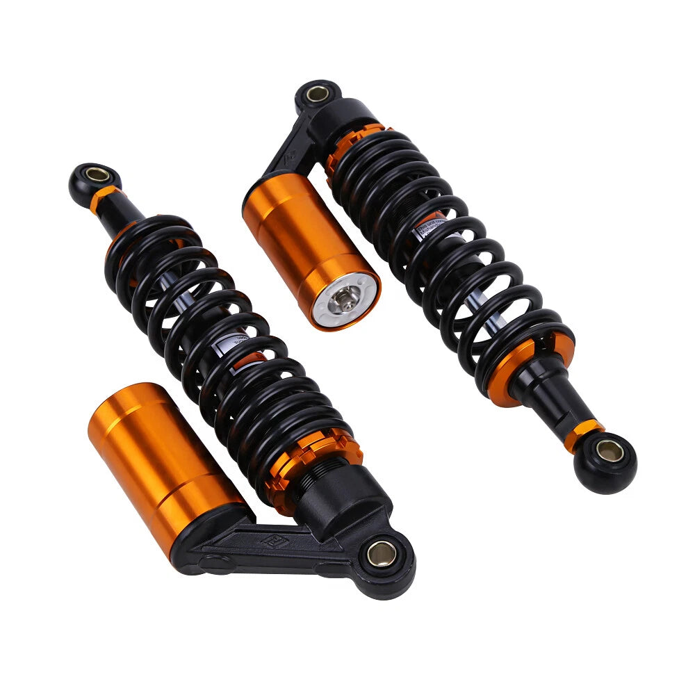 2x 13.5" 340mm Air Shocks Absorber Universal for Honda Yamaha Motorcycle ATV UTV