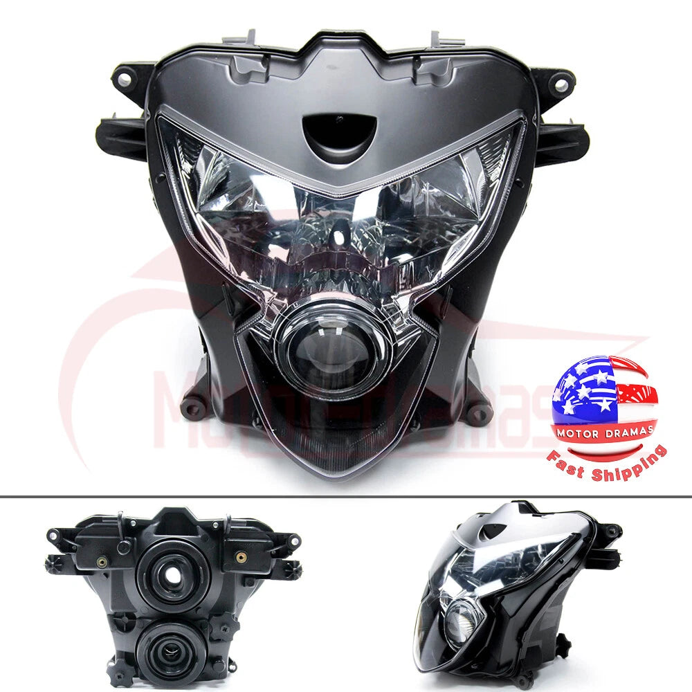 Front Headlight Head light Lamp Assembly For Suzuki GSXR600 GSXR750 2004-2005 K4
