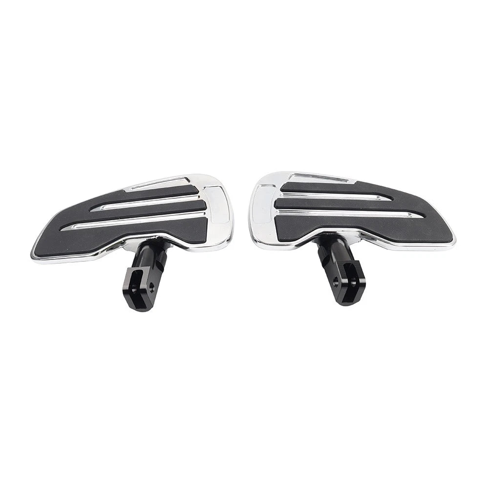 Front Rider Footboards Footpegs Pedals For Honda Gold Wing GL1800 2001-2024