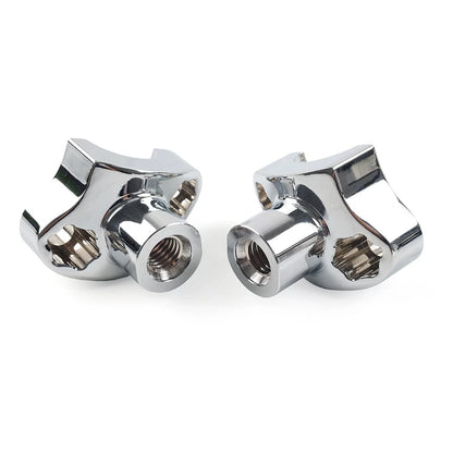 1.7 Tall Handlebar Risers For Harley-Davidson Dyna For Harley Street bob Chrome