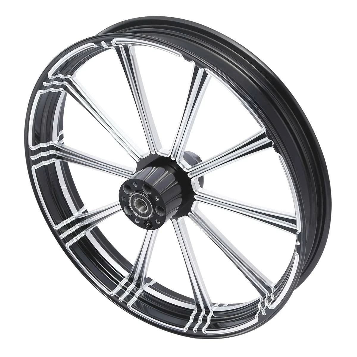 23'' Front Wheel Rim Hub Single Disc Fit For Harley Touring 1997-2021 20 Non ABS
