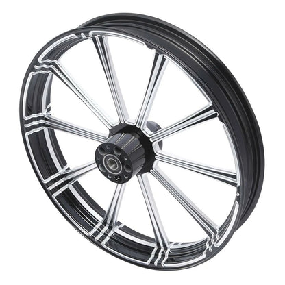 23'' Front Wheel Rim Hub Single Disc Fit For Harley Touring 1997-2021 20 Non ABS