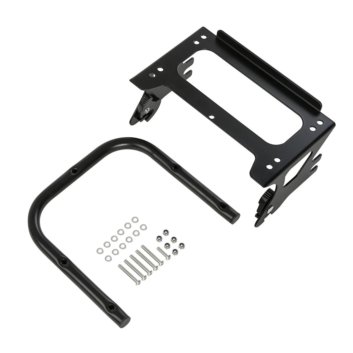 Razor Trunk Backrest Mount Rack Fit For Harley Touring Models 97-08 07
