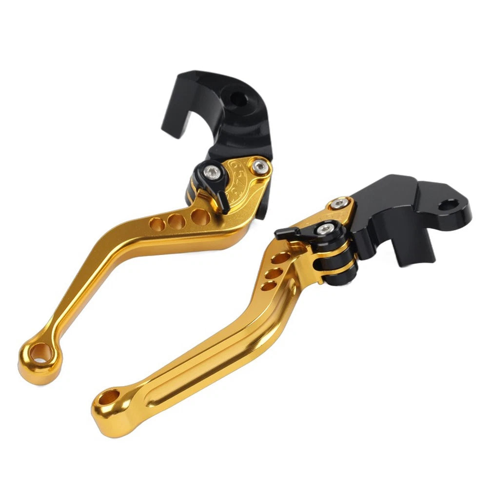 1 Pair Brake Clutch Levers Fit Suzuki 2004-2005 GSXR600 GSXR750 K4 Gold