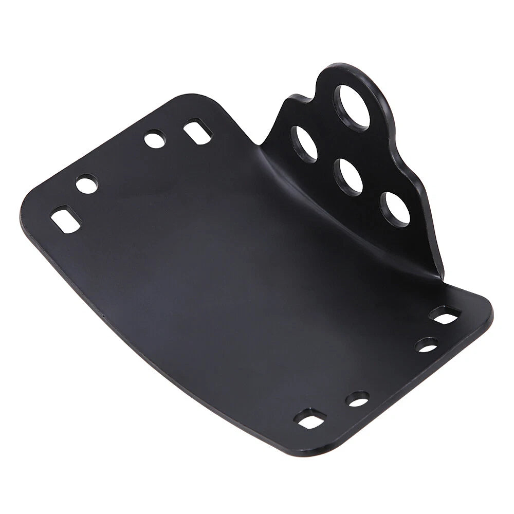 Side Mount License Plate Bracket Motorcycle Tail Light Holder For Harley Bobber