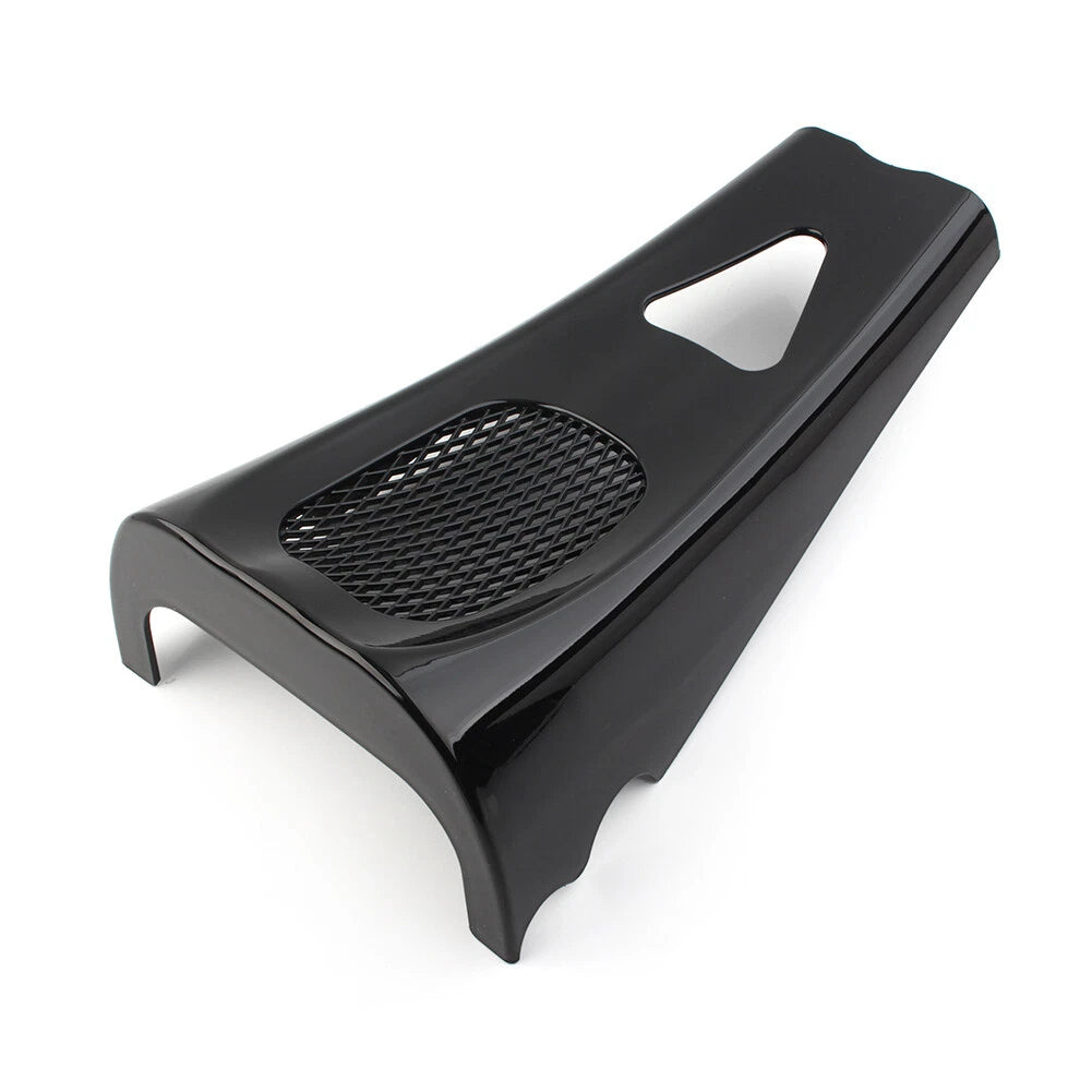 Stretched Chin Spoiler Scoop For M8 Harley Touring Road  2017+ Glossy Black USA