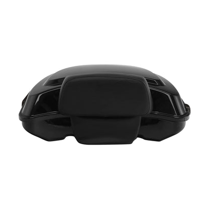 Black Razor Trunk Pad Mount Rack Fit For Harley  Road Glide 2014-2025