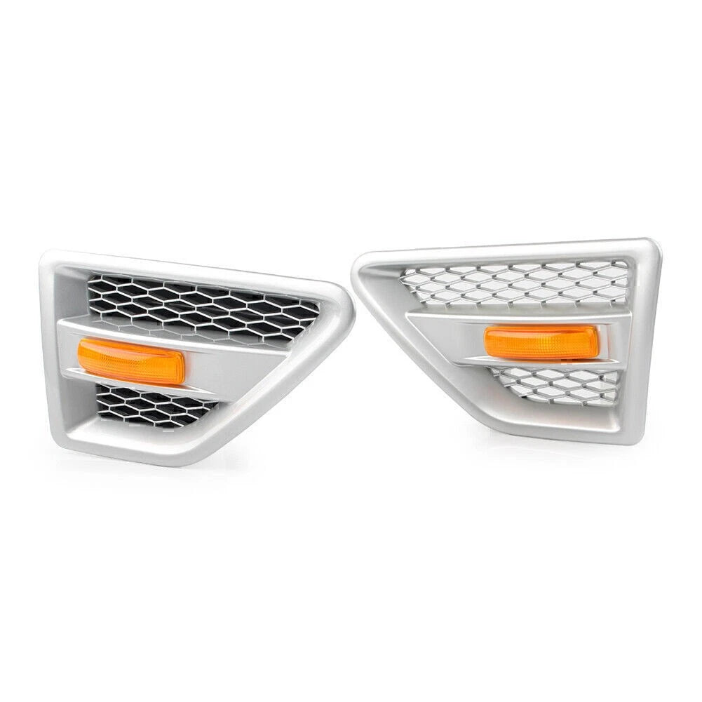 Pair Side Vent Grille Mesh Grill For Land Rover Freelander2 LR2 2008-2016 2015