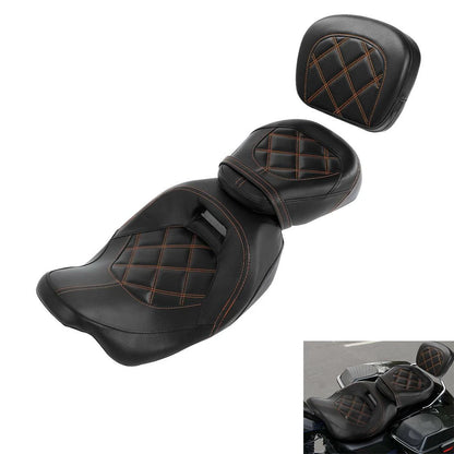 Driver Passenger Seat & Pad Fit For Harley Electra Road Glide King 2009-2023 22