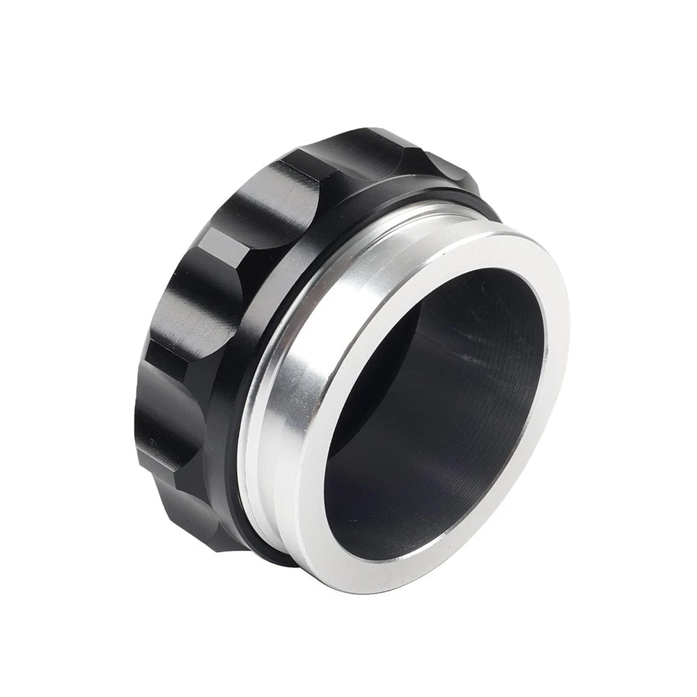 2" Black Aluminium Alloy Weld On Filler Neck And Cap Oil Fuel Water Tank Cover