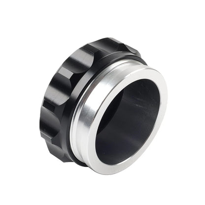 2" Black Aluminium Alloy Weld On Filler Neck And Cap Oil Fuel Water Tank Cover