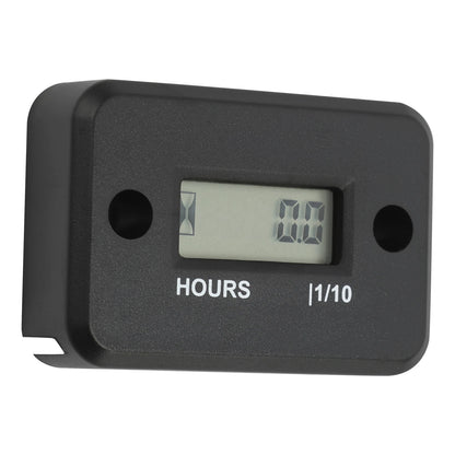 Waterproof Snowmobile LCD Marine Digital Hour Meter Gauge For Racing Motorcycle