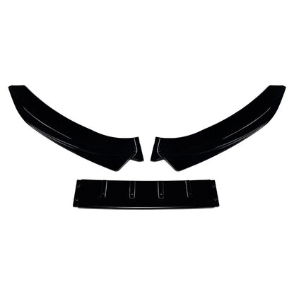 Glossy Black Front Bumper Lip Spoiler Splitter Body Kit For Audi A5 S5 8T 12-17