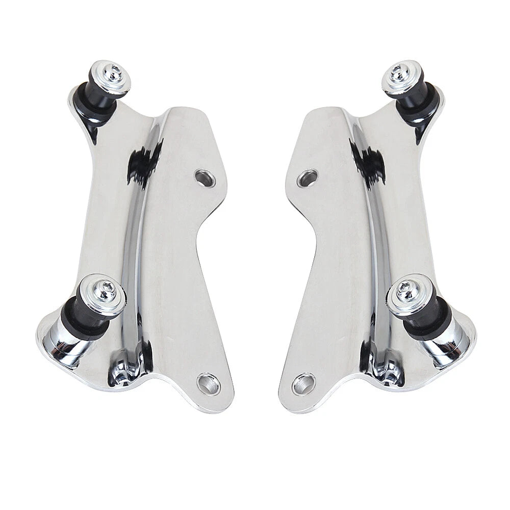Chrome 4 Point Docking Hardware Kit For Harley Touring Models 2014-2021 52300353