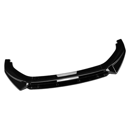 Glossy Black Front Bumper Lip Spoiler Splitter For VW Tiguan MK3 2024-2025