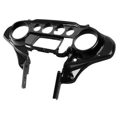 Vivid Black Outer & Inner Batwing Fairings Fit For Harley Electra Glide 14-Up 15