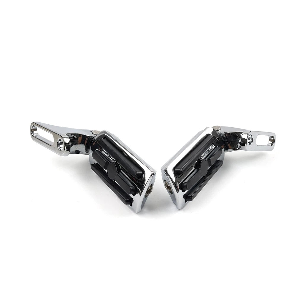 Rear Passenger Footpeg Mount Bracket Fit For Harley Touring Models 1993+ Chrome