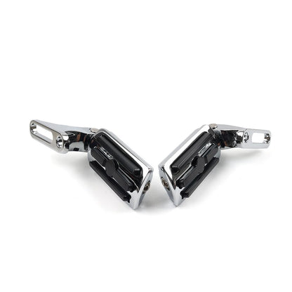 Rear Passenger Footpeg Mount Bracket Fit For Harley Touring Models 1993+ Chrome