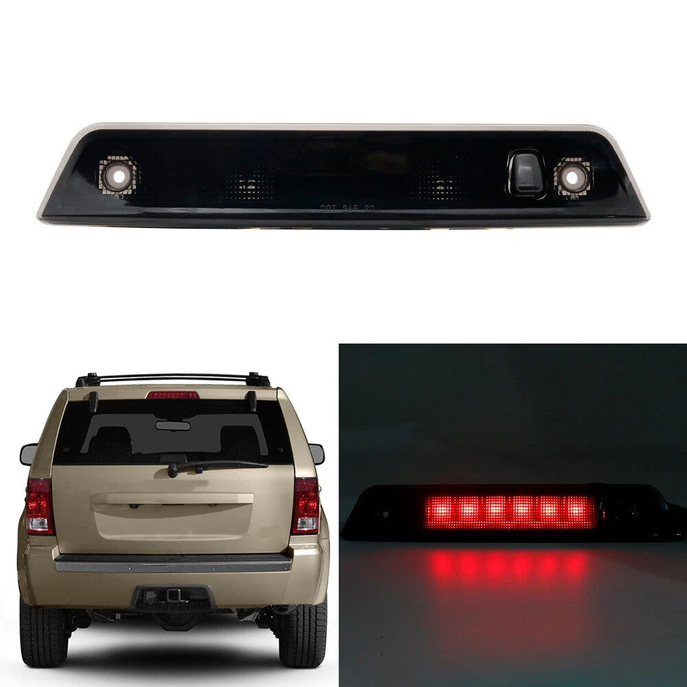 High Mount LED Third 3rd Brake Reverse Light For 2005-2010 Jeep Grand Cherokee