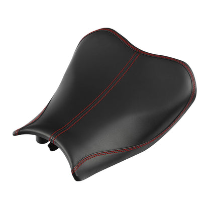 Rider Driver Passenger Seat Pad Cushion Fit For Kawasaki Z900 ZR900 17-23 Black