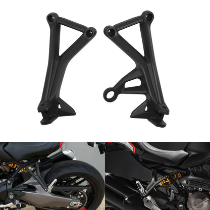 Rear Passenger Foot Pegs Pedal Bracket Fit For Ducati Monster 821 Stealth 19-21