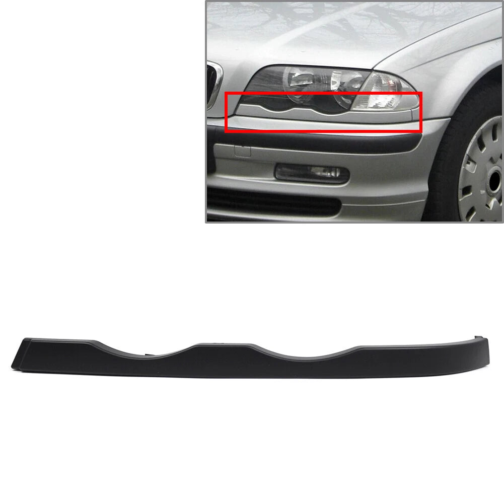 Front Bumper Headlight Lower Molding Trim For BMW 3 Series E46 4Door 1997-2005 L