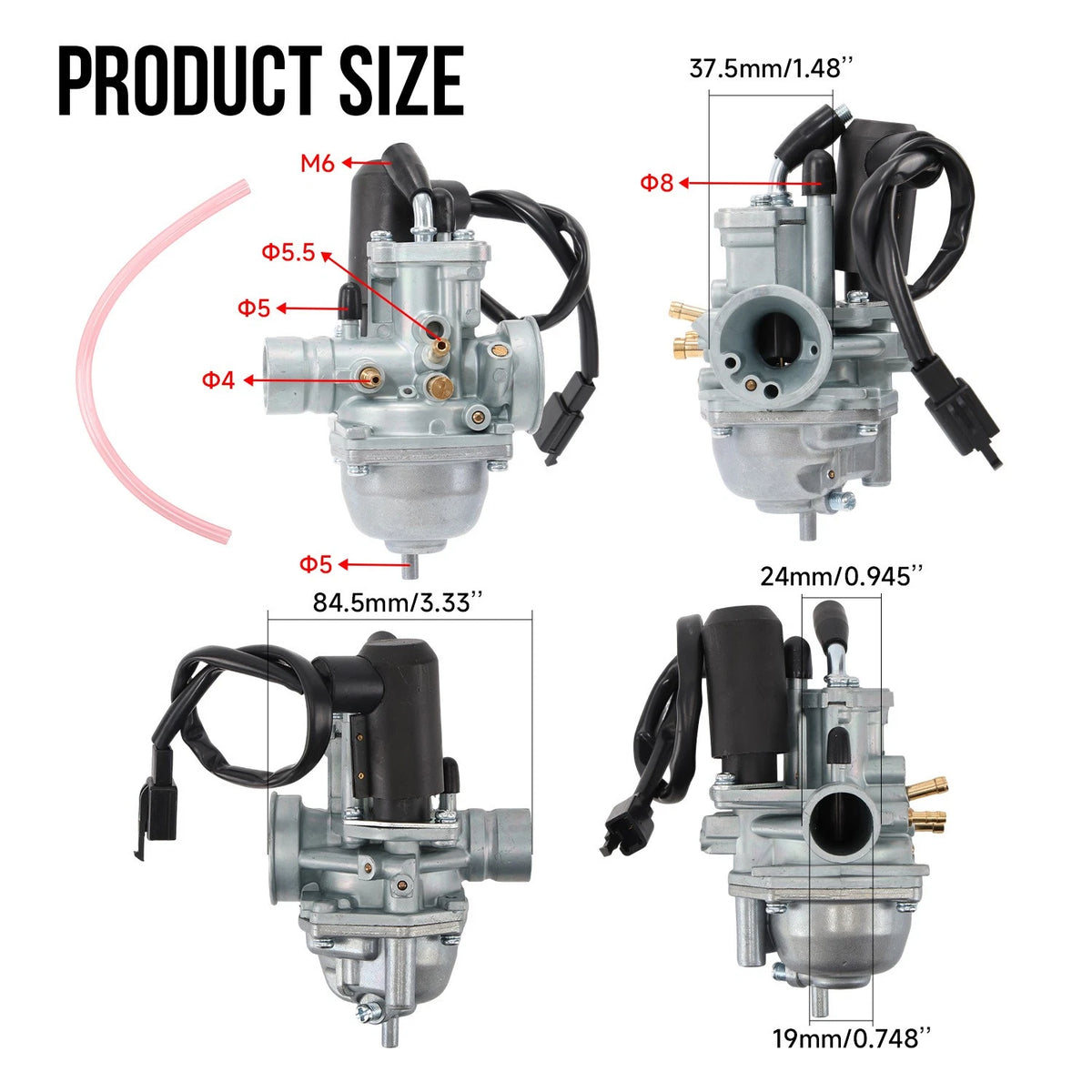 Carburetor For ATV 50cc 90cc ARCTIC CAT 50 90 Carb