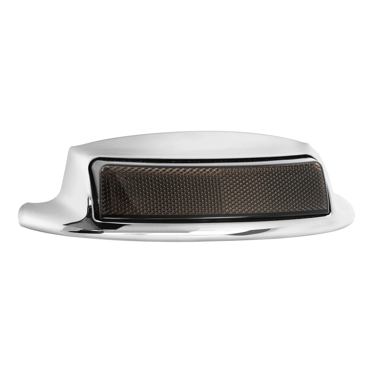 Chrome Rear Fender Tip Brake Light Smoke Lens Fit For Harley Electra Glide 10-16
