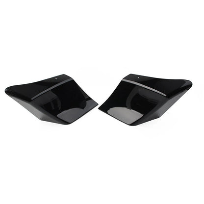 For Harley Road Electra Glide 89-13 Stretched Side Cover Extended Black Pair US