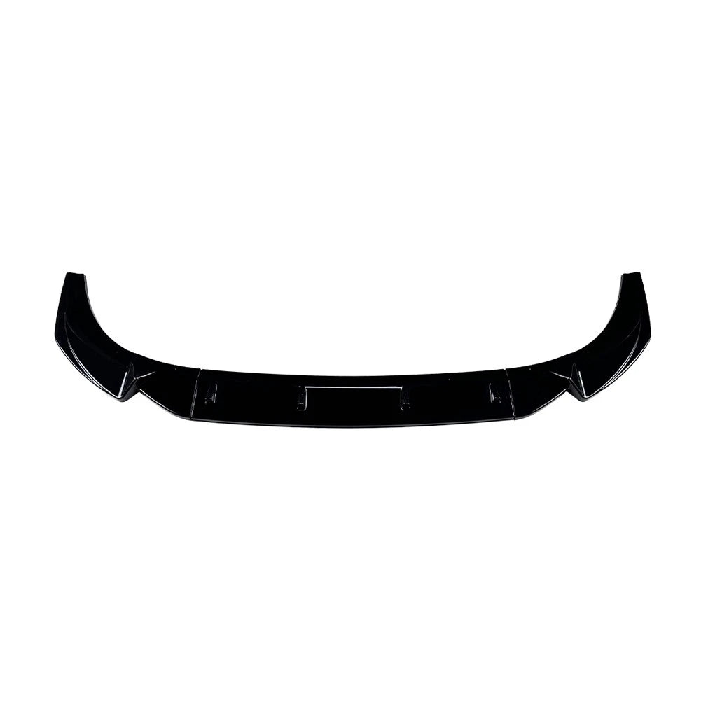 Glossy Black Front Bumper Splitter Spoiler Lip For Audi Q3 F3 Sline 2019-2024