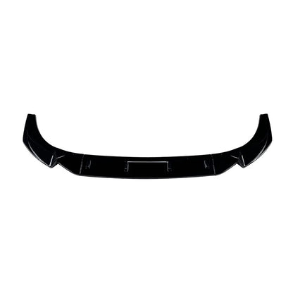 Glossy Black Front Bumper Splitter Spoiler Lip For Audi Q3 F3 Sline 2019-2024