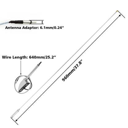Antenna Kit Audio/Comfort/Navi Fit For Honda Goldwing GL1800 GL1500 2001-2017 16