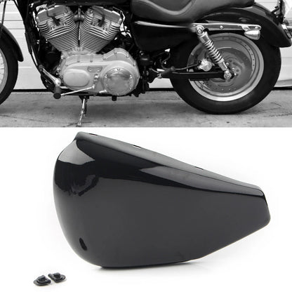 Left Battery Side Cover Black For Harley Sportster 883 1200 XL883 2004-2013 USA