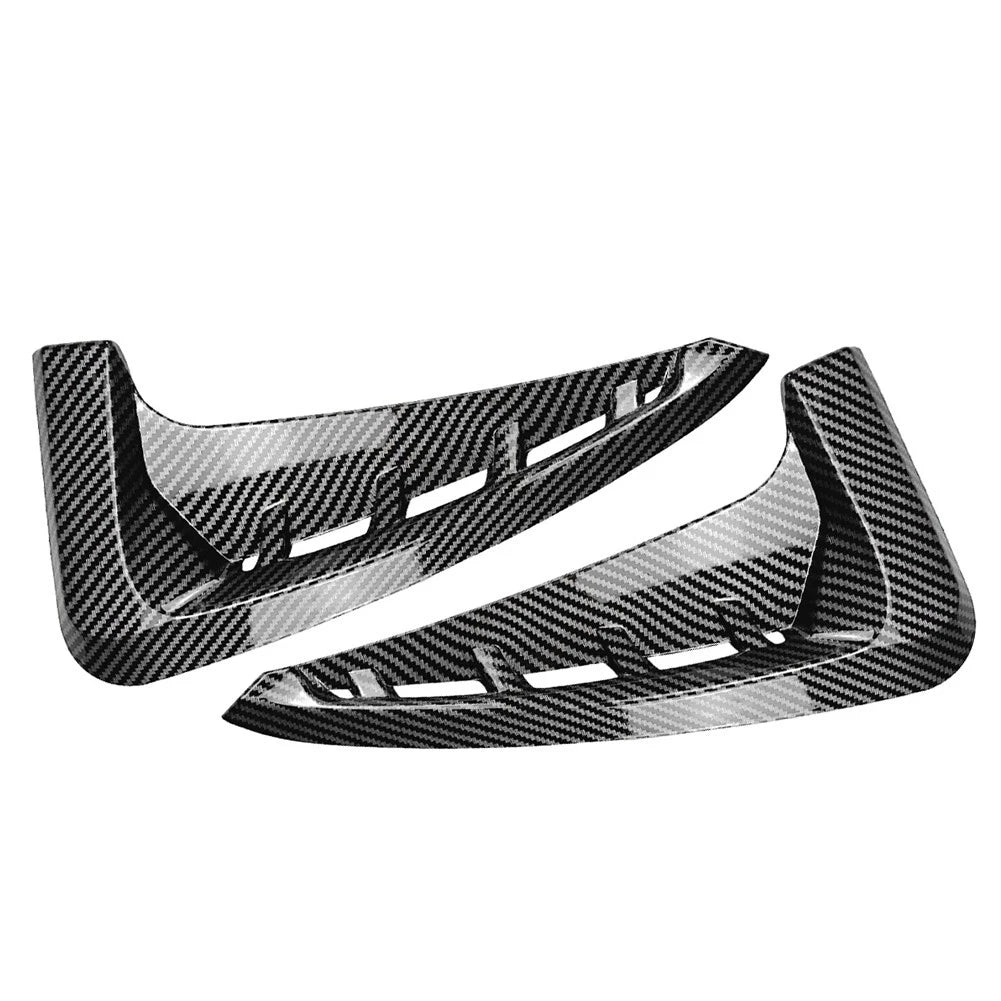 Carbon Fiber Look Front Side Fender Air Vent Trim For BMW X5 F15 M Sport 14-18