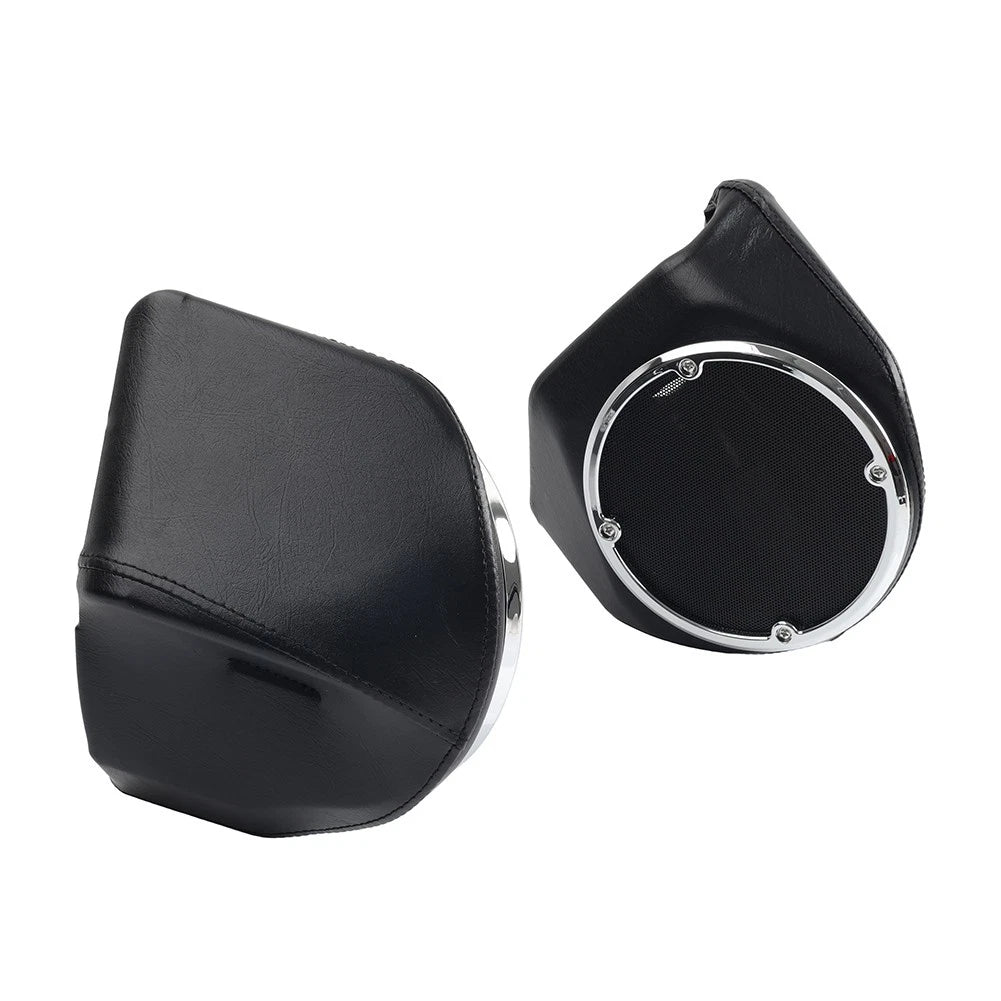 Rear Trunk 6.5'' Speaker Pods For Harley Road King Street Glide FLHX FLHXS 14-23