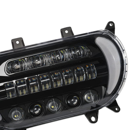 Front LED Headlight Assembly Turn Signal Light For Harley Road Glide FLTRX 15-23
