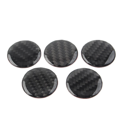5 Pcs Door Handle Push Button Knobs Cover Trim For Jeep Wrangler JK 2007-2017