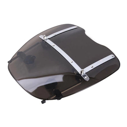 Smoked Windscreen Windshield For Harley Dyna Softail Sportster Touring 7/8" ~ 1"