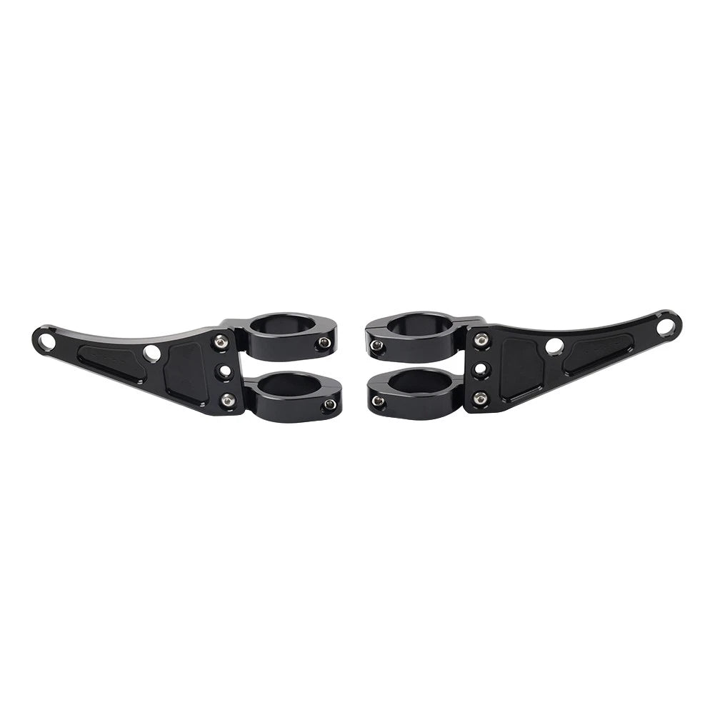 37MM Motorcycle Headlight Bracket Mount Clamp Fork Tube Holder For Harley