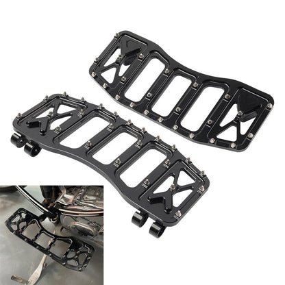 2pcs Front Foot Pedal For Harley Touring 86+ Softail FL 86-17 Dyna FLD 2012-16