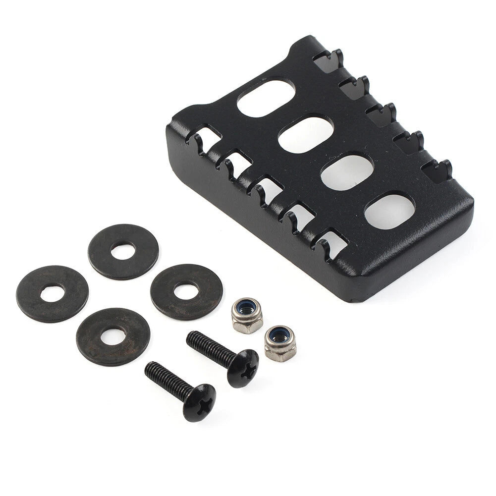 Brake Lever Foot Pedal Enlarge Extension Plate Fit Trident660 2021-2022 Black