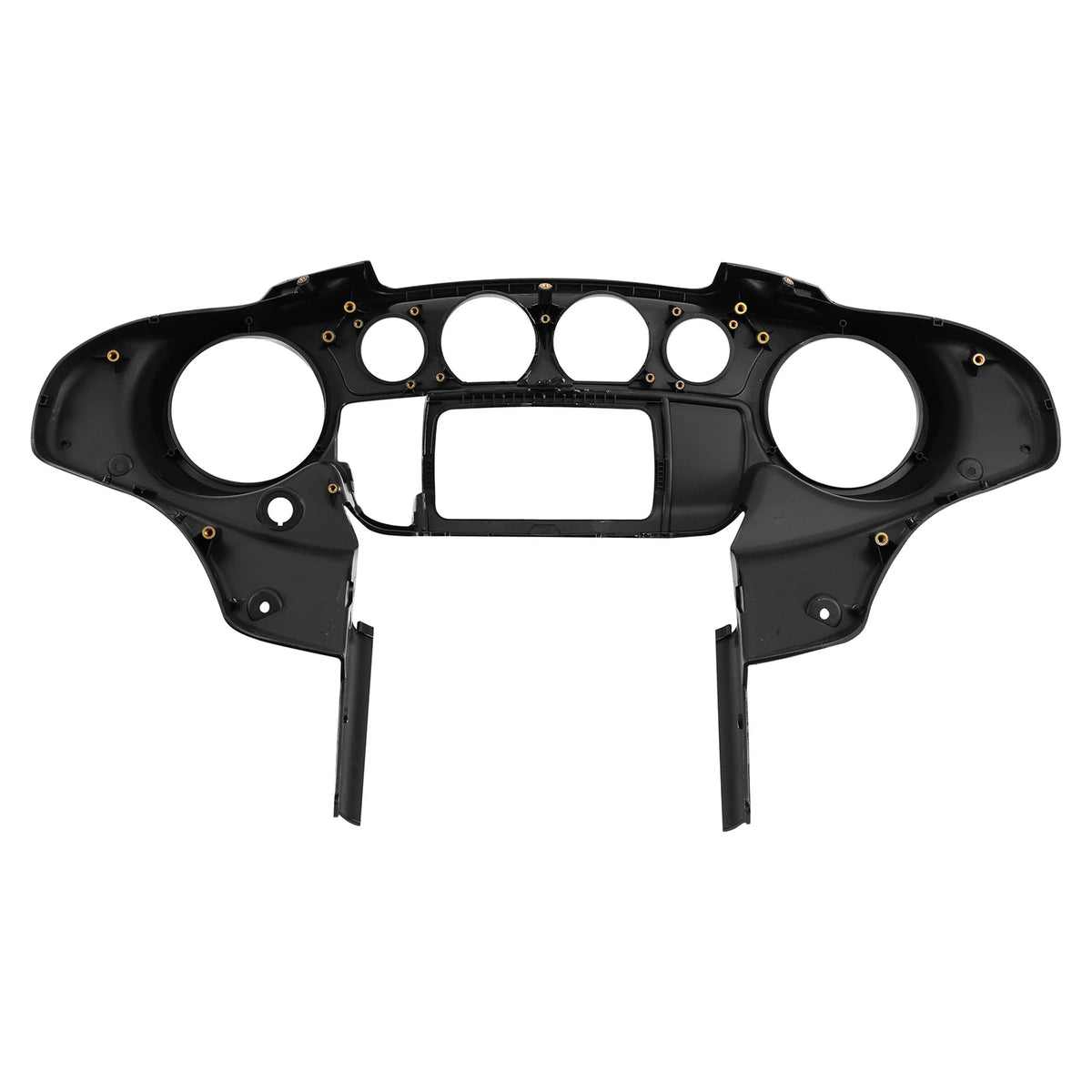 Vivid Black Outer & Inner Batwing Fairings Fit For Harley Electra Glide 14-Up 15