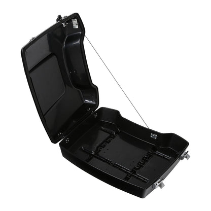 Razor Trunk W/ Pad Mount Rack Fit For Harley Electra Road Glide 2009-2013