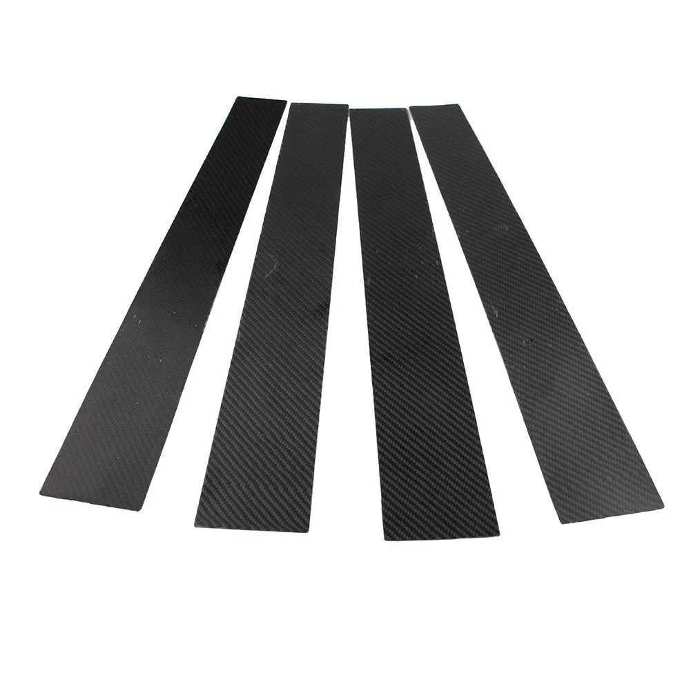 4 Pcs Exterior Door Window B Pillar Post Cover Trim For Dodge Ram 1500 19-23 US